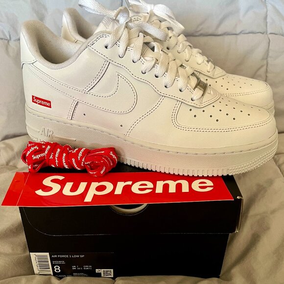 Nike Other - Men’s Nike Air Force 1 Low SP x Supreme 'Box Logo' White